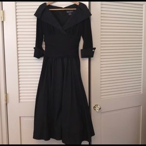 Black cocktail dress